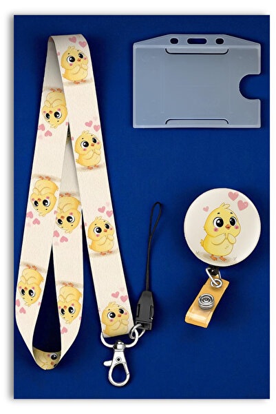 Mia Aurora MiaAurora “Civciv Neşesi” 3’lü Set | Boyun Askı İpi + Civciv Yoyo ...