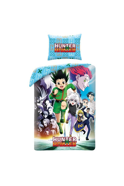 Hunter X Light and Shadow bed linen set 140×200cm, 70×90 cm microfiber