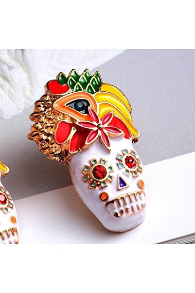 Pursehuit Cercei culoare aurie, stil mexican, Vandis C1