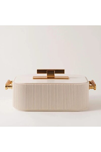 LA MESA Stainless steel food warmer 5.0L, gold