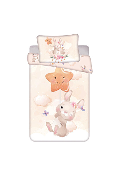 Animals Παιδικό κλινοσκεπάσμα Star rabbit 100x135 cm, 40x60 cm