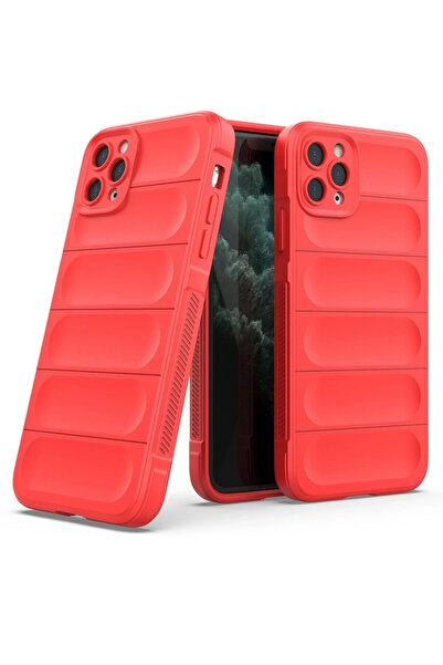 NewFace Sptrns iPhone 11 Pro Max Case Optimum Silicone (112155) - Red