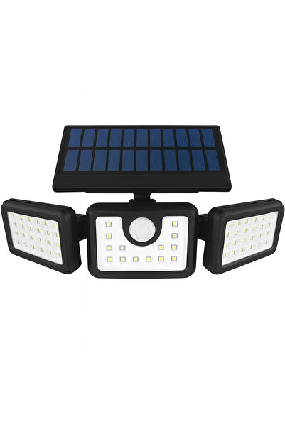 LEIHMANN Lampa solara de exterior, cu 3 capete led si incarcare solara