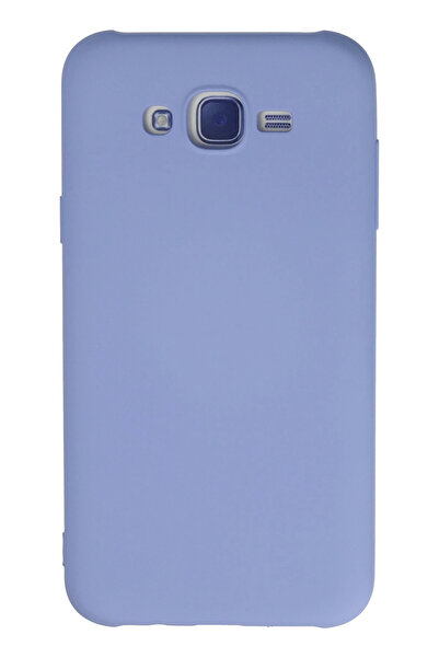 NewFace حافظة MSA لهاتف سامسونج جالاكسي J7 من السيليكون المخملي الداخلي - أرجواني