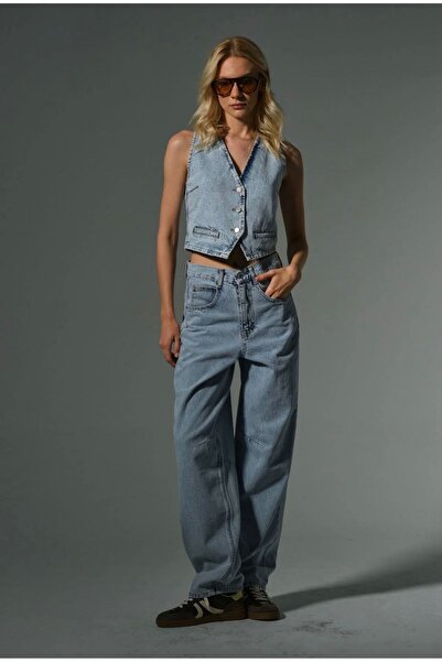 OurStyles Women's High-Waisted Baggy Jeans with Buckle Detail (2026)^^^^Feel ...