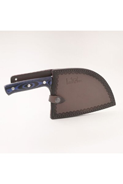 Samura سكين الطاهي الصربي ماد بول من الفولاذ المقاوم للصدأ، 7 بوصات، 180 مم، باللون الأزرق