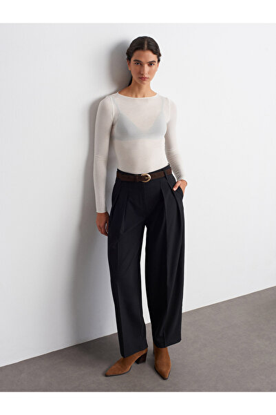 Dilvin 72179 Kişiye Özel Balon Pantolon-Siyah