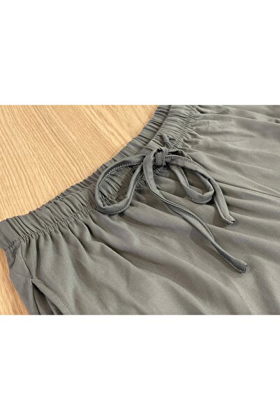 SOLOBUY Pyjamas Set Jersy Women's Long-Sleeved, Elastic Waist, Collar Round, Pants