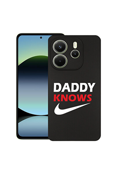 bestcase Carcasă subțire din silicon pentru Xiaomi Redmi Note 14 5G, Daddy Kn...