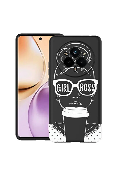 bestcase Carcasă subțire din silicon pentru Realme 14 Pro Plus 5G, Girl Boss,...