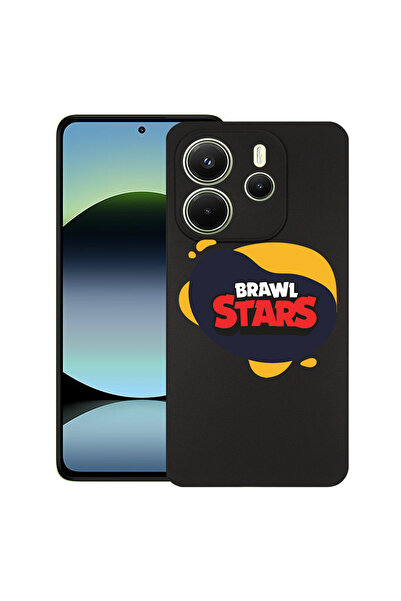bestcase Carcasă subțire din silicon pentru Xiaomi Redmi Note 14 5G, Brawl St...