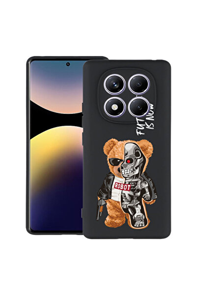 bestcase Carcasă subțire din silicon pentru Xiaomi Redmi Note 14 Pro 4G, jumă...