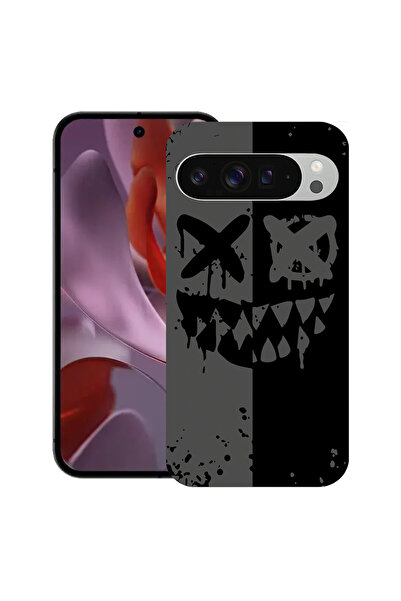 bestcase Carcasă subțire din silicon pentru Google Pixel 9 Pro XL, Smiley, 19...