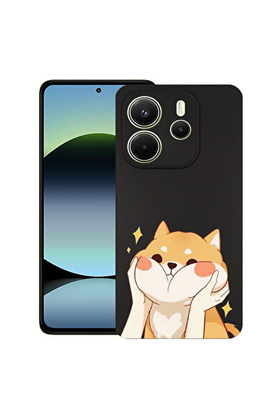 bestcase Carcasă subțire din silicon pentru Xiaomi Redmi Note 14 5G, Emoji - ...