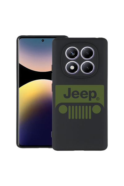 bestcase Carcasă subțire din silicon pentru Xiaomi Redmi Note 14 Pro 4G, Jeep...