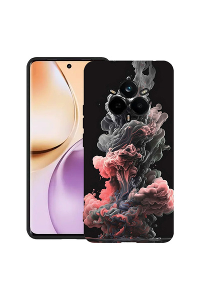bestcase Carcasă subțire din silicon pentru Realme 14 Pro 5G, culori lichide,...