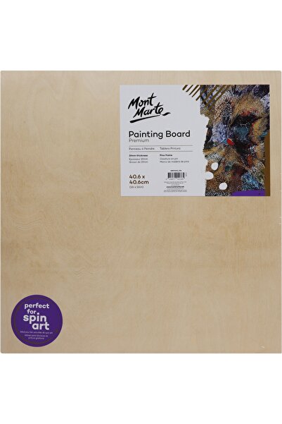 Mont Marte MM Boyama Tahtası Yuvarlak Premium 40X40cm