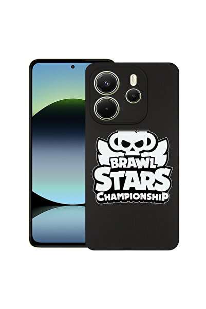 bestcase Carcasă subțire din silicon pentru Xiaomi Redmi Note 14 5G, Brawl St...