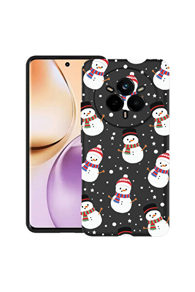 bestcase Carcasă subțire din silicon pentru Realme 14 Pro 5G, Om de zăpadă, 1...