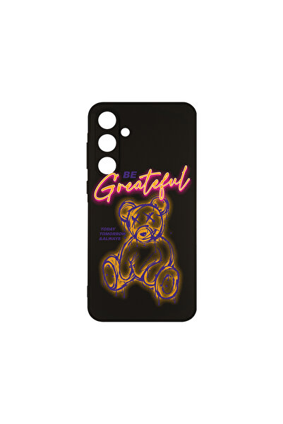 bestcase Carcasă subțire din silicon pentru Samsung Galaxy A16, Ursuleț de pluș - Be Grateful, 1923376 B 1570