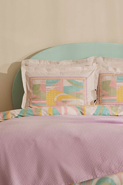 Karaca Home Set cuvertură de pilota dublă Pine Liliac