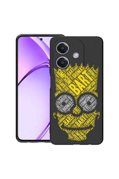 bestcase Λεπτή θήκη σιλικόνης για OPPO A60 5G / A40 / A40M, καλλιγραφία Bart ...