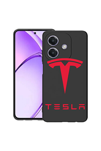 bestcase Carcasă subțire din silicon pentru OPPO A60 5G / A40 / A40M, roșu Te...