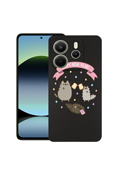 bestcase Carcasă subțire din silicon pentru Xiaomi Redmi Note 14 5G, An Nou F...