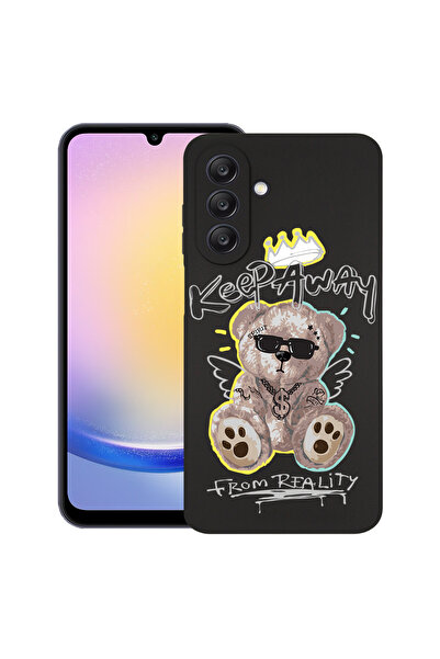 bestcase Carcasă subțire din silicon pentru Samsung Galaxy A26, Teddy Bear Ke...