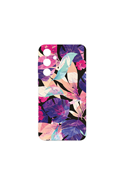 bestcase Carcasă subțire din silicon pentru Samsung Galaxy A16, Flori tropica...