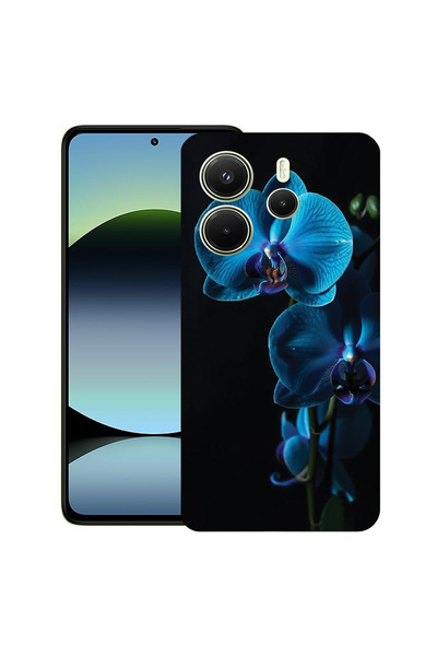 bestcase Carcasă subțire din silicon pentru Xiaomi Redmi Note 14 5G, Albastră...