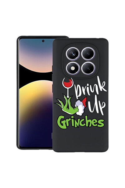 bestcase Carcasă subțire din silicon pentru Xiaomi Redmi Note 14 Pro 4G, Grin...