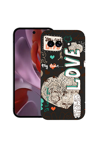 bestcase Carcasă subțire din silicon pentru Google Pixel 9a, Love, 1926335 B 25