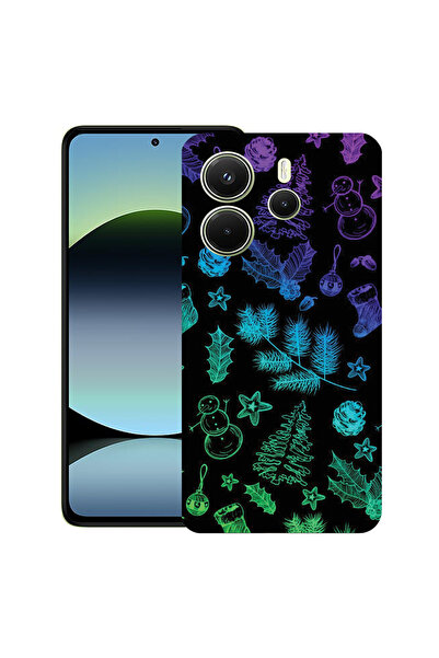 bestcase Λεπτή θήκη σιλικόνης για Xiaomi Redmi Note 14 5G, χριστουγεννιάτικο ...