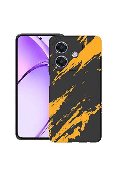bestcase Λεπτή θήκη σιλικόνης για OPPO A60 5G / A40 / A40M, Χρυσές ρίγες, 199...