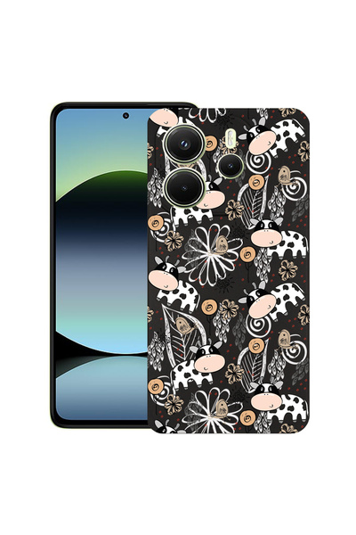 bestcase Carcasă subțire din silicon pentru Xiaomi Redmi Note 14 5G, model va...