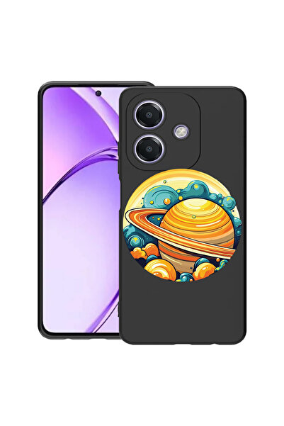 bestcase Carcasă subțire din silicon pentru OPPO A60 5G / A40 / A40M, Planet ...