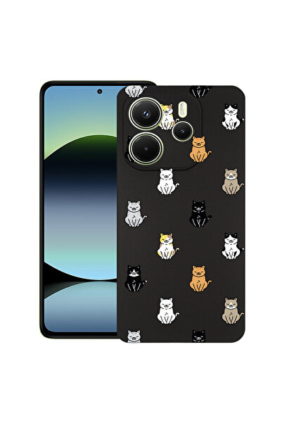 bestcase Carcasă subțire din silicon pentru Xiaomi Redmi Note 14 5G, model pi...