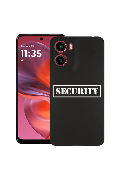 bestcase Carcasă subțire din silicon pentru Motorola Moto G05, Securitate, 19...