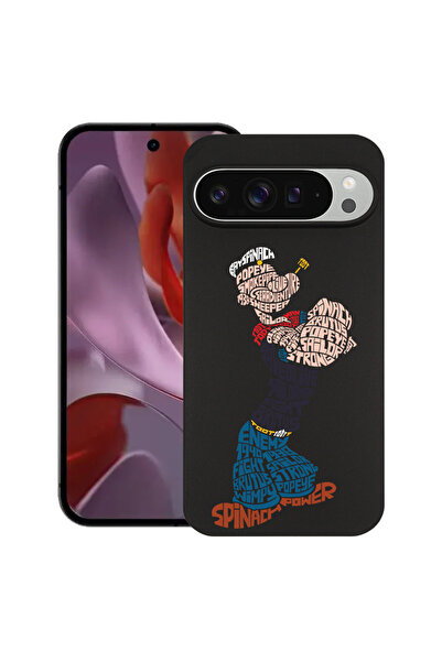 bestcase Carcasă subțire din silicon pentru Google Pixel 9 Pro XL, Calligraph...