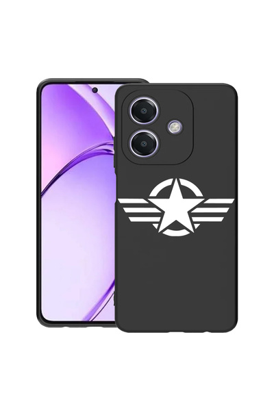 bestcase Carcasă subțire din silicon pentru OPPO A60 5G / A40 / A40M, Steaua ...