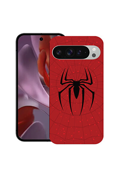 bestcase Carcasă subțire din silicon pentru Google Pixel 9 Pro XL, Spider, 19...