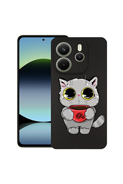 bestcase Carcasă subțire din silicon pentru Xiaomi Redmi Note 14 5G, Sweet Ca...