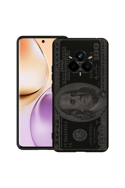 bestcase Carcasă subțire din silicon pentru Realme 14 Pro 5G, MR. Franklin 10...
