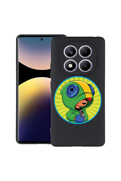 bestcase Carcasă subțire din silicon pentru Xiaomi Redmi Note 14 Pro 4G, Braw...