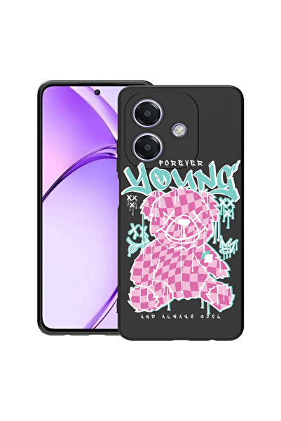 bestcase Carcasă subțire din silicon pentru OPPO A60 5G / A40 / A40M, Ursuleț...