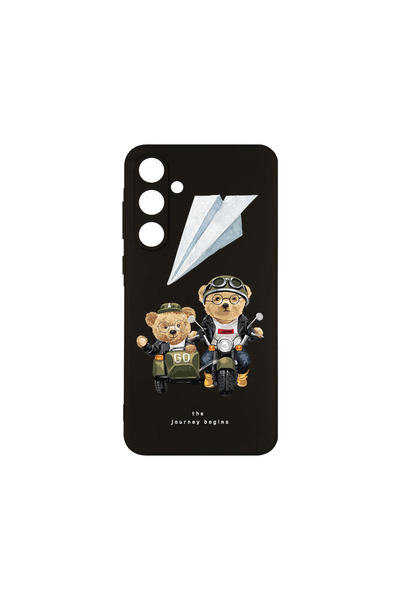 bestcase Carcasă subțire din silicon pentru Samsung Galaxy A16, Teddy On The Road, 1923376 B 932