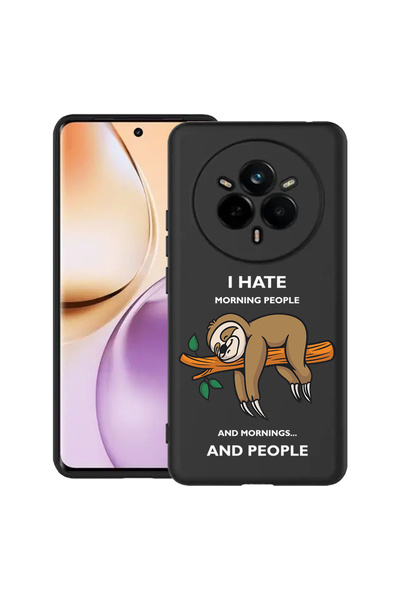 bestcase Λεπτή θήκη σιλικόνης για Realme 14 Pro 5G, Μισώ το πρωί, 1988291 B 1613