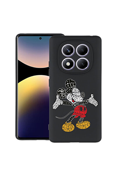 bestcase Λεπτή θήκη σιλικόνης για Xiaomi Redmi Note 14 Pro 4G, Καλλιγραφία Mi...