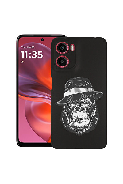 bestcase Carcasă subțire din silicon pentru Motorola Moto G05, Maffia Monkey,...